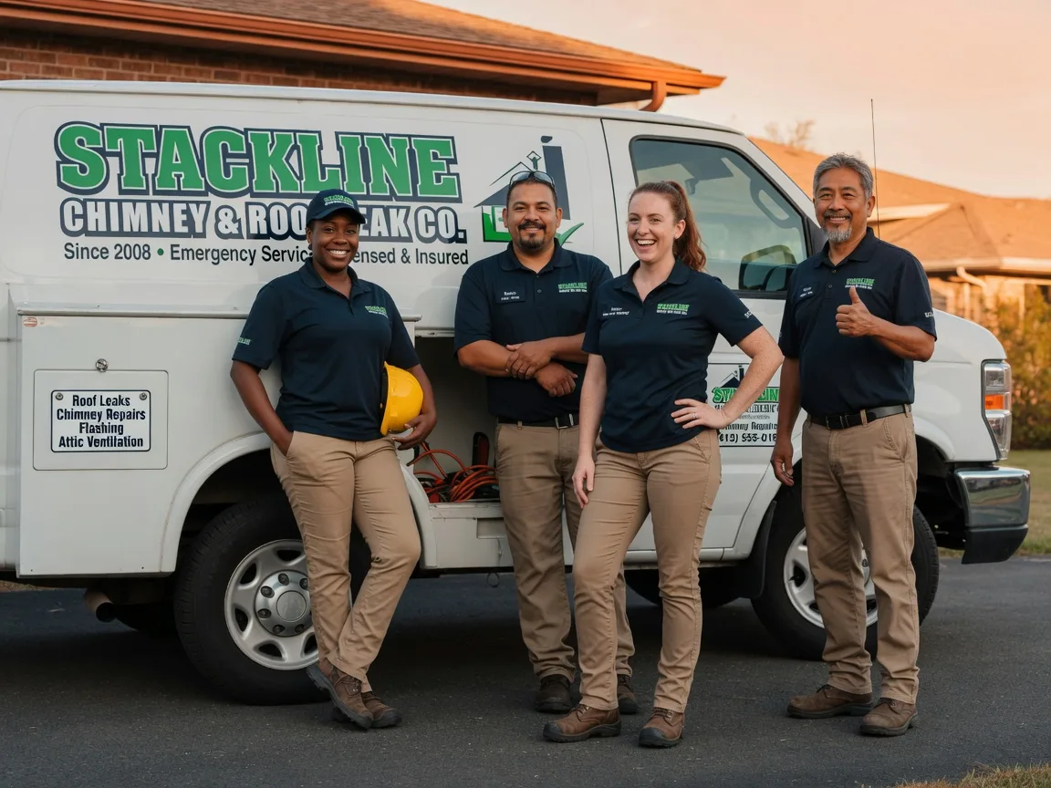 Chimney flashing repair company in Euclid, MN
